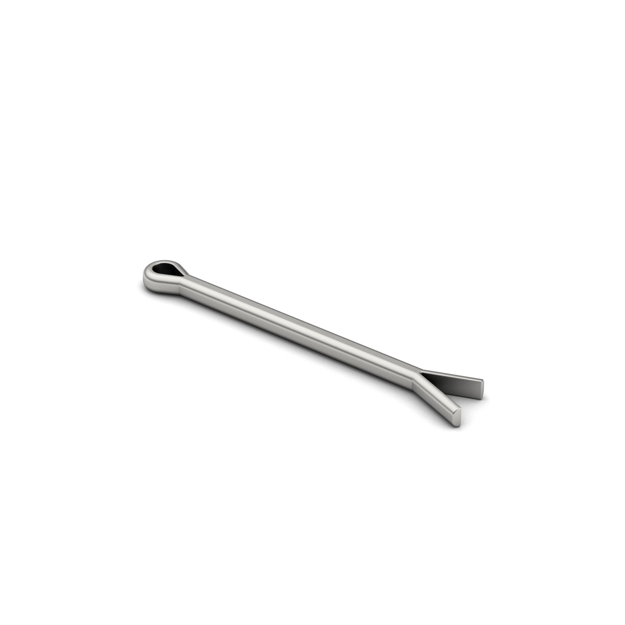3/32x1 1/2 Carbon Steel Cotter Pin Extended Tip Plain Finish