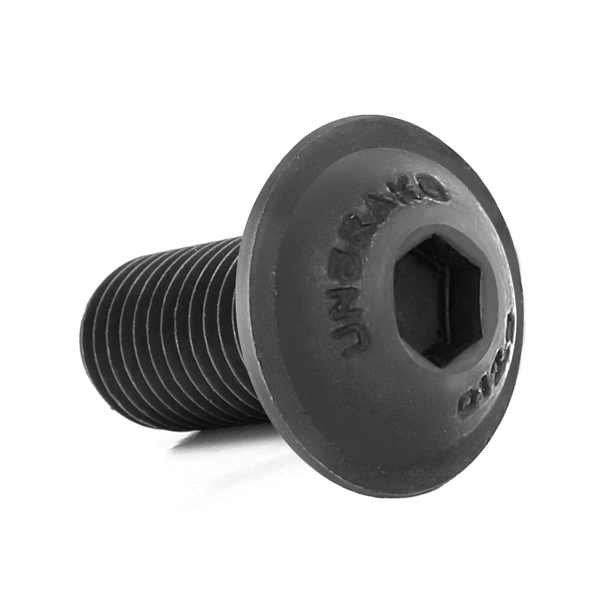 #10-24x1/2 B18.3 Alloy Steel Flange Button Hd Socket Cap Screw Full Thrd Black Oxide (Unbrako)